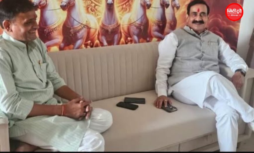 दतिया उपचुनाव के बाद नरोत्तम मिश्रा की पोस्ट, आशुतोष तिवारी से रिश्ते पर दी सफाई; बोले- 25 साल पुराना पारिवारिक संबंध