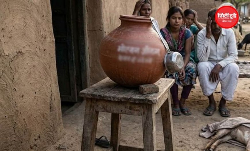धार में मटके के पानी से चार लोग बीमार, बकरी के बच्चे की मौत: पानी में मिली चूहे मारने की दवा, पुलिस ने शुरू की जांच