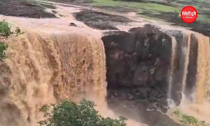 मंडला का घुघरा वॉटरफॉल बना मानसून का खूबसूरत ठिकाना, हरियाली के बीच झरने का मनमोहक नजारा