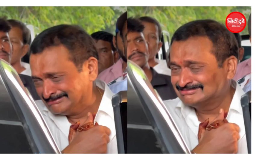 बेटी की विदाई पर छलका पिता का दर्द, जननी का हाथ सीने से लगाकर फूट-फूटकर रोए बैंडला गणेश; शादी में जुटीं फिल्मी और राजनीतिक हस्तियां
