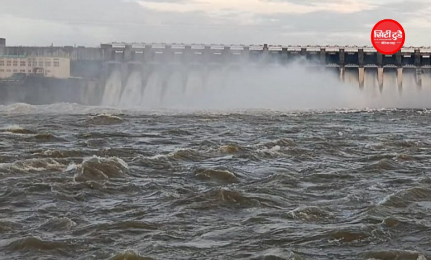 जबलपुर में बारिश से बरगी डैम का जलस्तर बढ़ा, 13 गेट खोले गए; नर्मदा का बहाव तेज, अलर्ट जारी