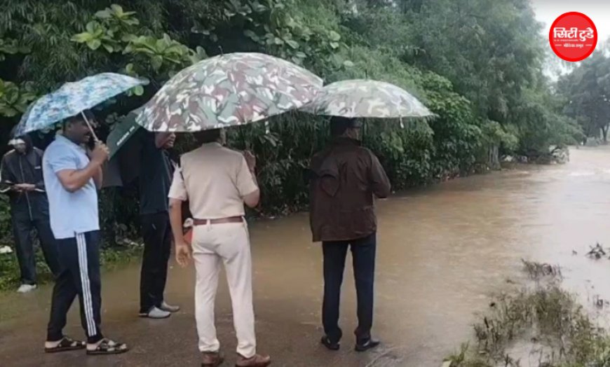 टीकमगढ़ में भारी बारिश से बिगड़े हालात, पुलों पर 2 फीट तक पानी; कई रास्ते बंद, बांध के 3 गेट खोले