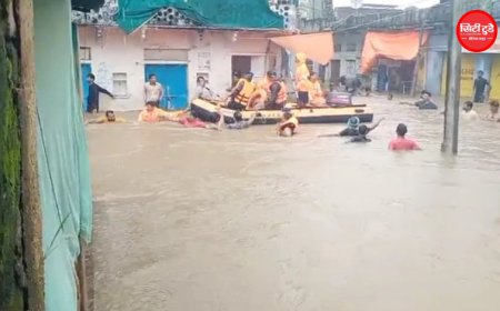 मध्य प्रदेश में बारिश-बाढ़ का कहर: श्योपुर में गुप्तेश्वर मंदिर डूबा, डैमों के गेट खुले; 7 जिलों में स्कूल बंद, 2,783 से ज्यादा लोगों का रेस्क्यू
