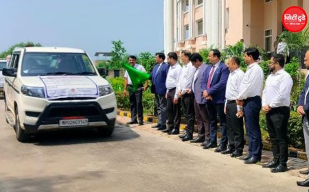 ग्वालियर में 12 सितंबर को लगेगी नेशनल लोक अदालत, शहर में निकला प्रचार वाहन; समझौते से मामलों के निपटारे की दी जाएगी जानकारी