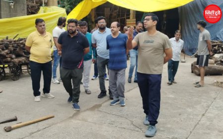 इंदौर में मुक्तिधामों के निरीक्षण पर सख्त हुए आयुक्त: गंदगी मिलने पर CSI, दरोगा और सुपरवाइजर का वेतन काटा मालवा मिल