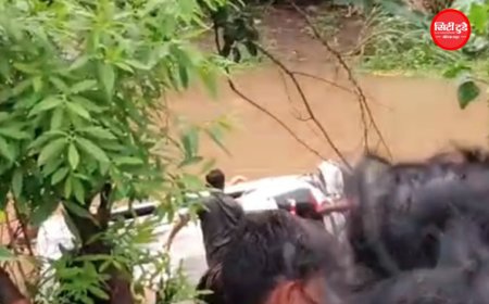 नलखेड़ा में दर्दनाक हादसा: मां बगलामुखी मंदिर के पास उफनते नाले में बही कार, 8 श्रद्धालुओं की मौत
