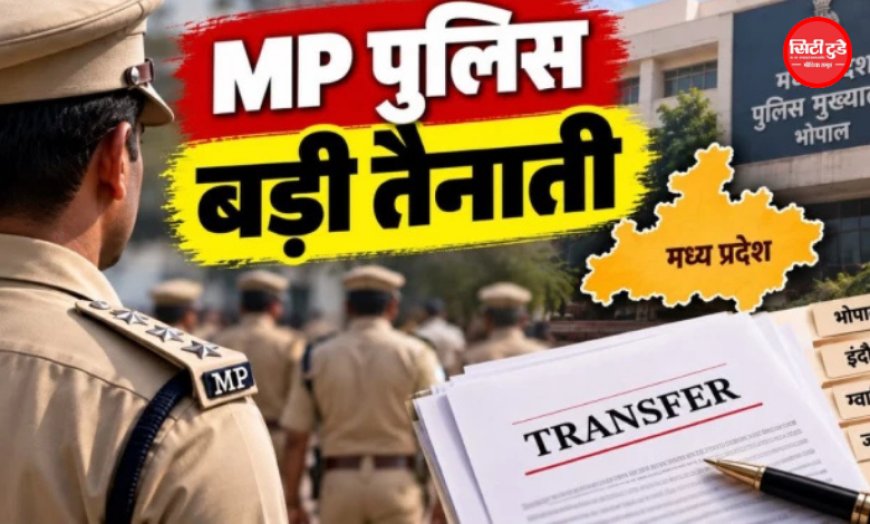 मध्य प्रदेश में 11 DSP अधिकारियों को ASP का प्रभार, भोपाल-इंदौर समेत कई जिलों में नई पोस्टिंग
