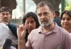 राहुल प्रदर्शन में घायल स्टूडेंट्स को साथ लाए:छात्रा बोली- पुलिस ने प्राइवेट पार्ट पर मारा, छात्र ने कहा- गुंडों के कहने पर हिरासत में लिया