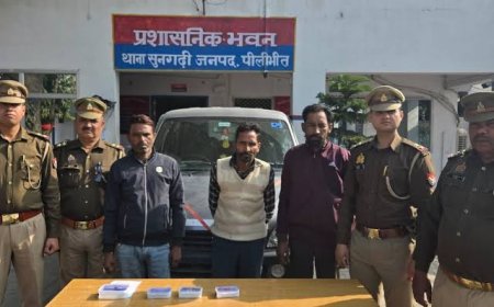 पीलीभीत में कारोबारी भाइयों समेत 3 की हत्या, 8 आरोपी हिरासत में