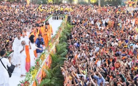 राजनांदगांव में 50 हजार लोगों ने किया हनुमान चालीसा पाठ, वर्ल्ड रिकॉर्ड बना