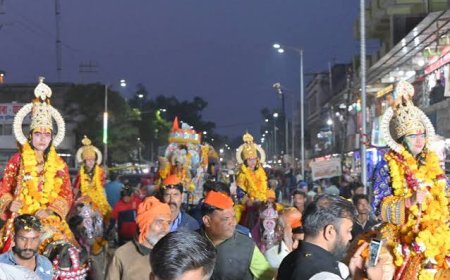 हेडलाइन: रायसेन की झांकी में सजी रामायण की पूरी गाथा, 27 साल से भगवान राम के आदर्शों से नई पीढ़ी को जोड़ रही समिति