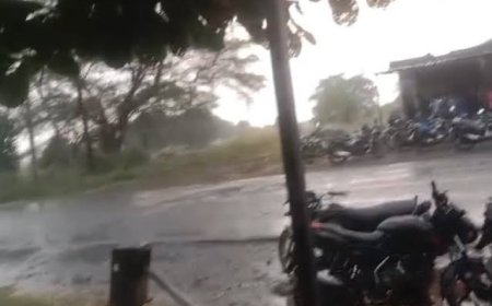 सीहोर में तेज हवाओं के साथ हुई बारिश: गर्मी और उमस से लोगों को मिली राहत, किसानों की फसलों को फायदा होने की उम्मीद