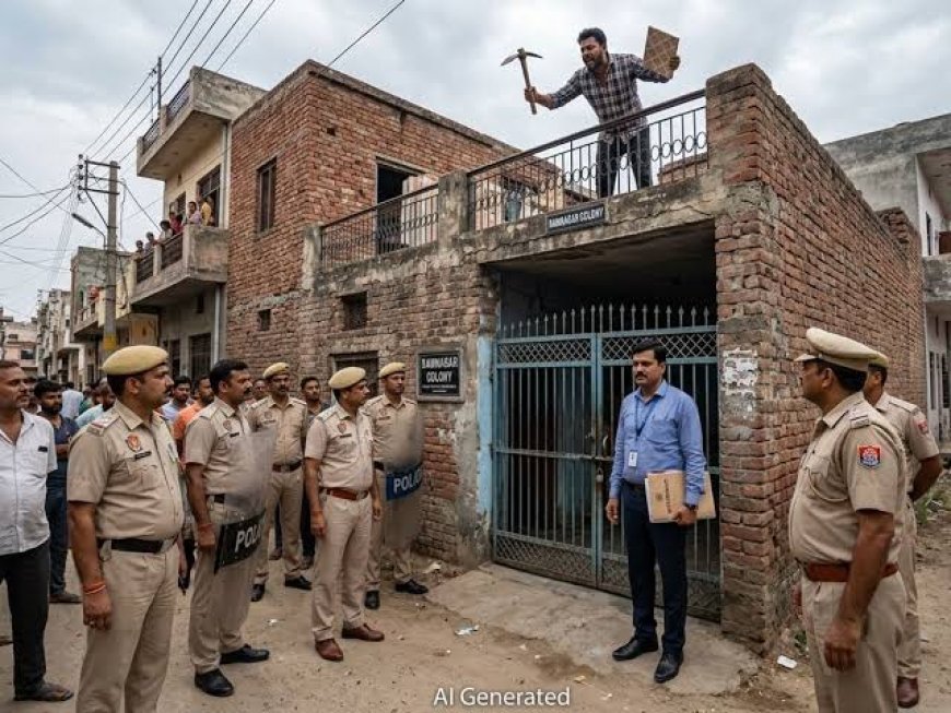 पानीपत में तहसीलदार-पुलिस को कस्सी मारने की धमकी, बैंक को कब्जा दिलाने पहुंची टीम लौटी
