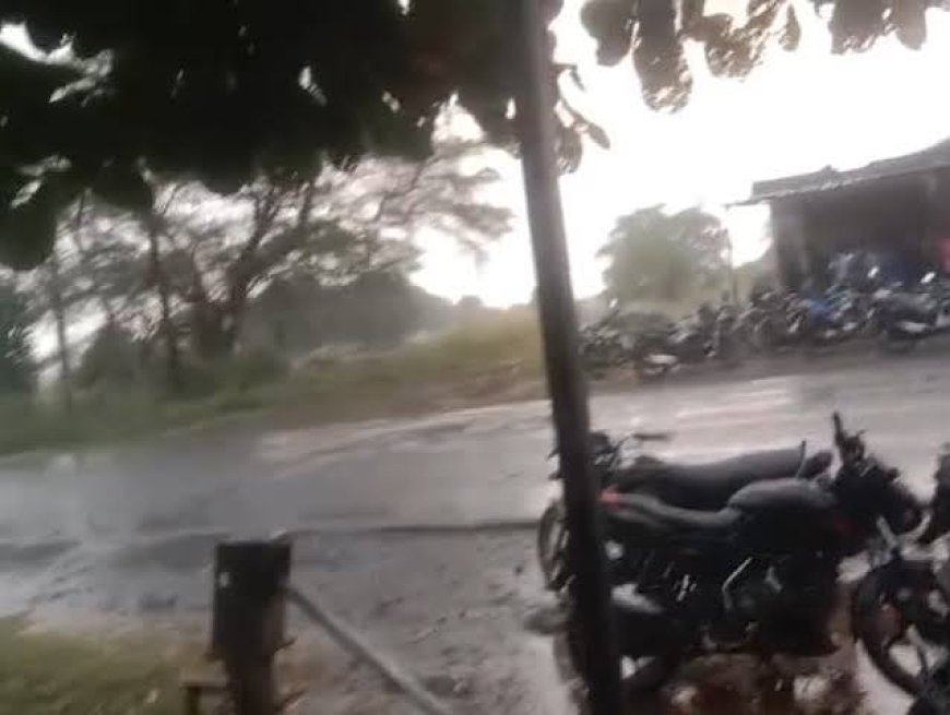 सीहोर में तेज हवाओं के साथ हुई बारिश: गर्मी और उमस से लोगों को मिली राहत, किसानों की फसलों को फायदा होने की उम्मीद